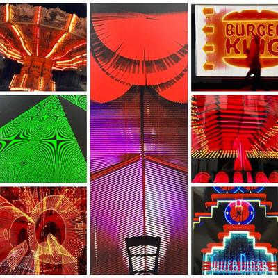 Chuck Bress Photography: Lights, Motion & Amusement, Matted 16x20” & Unmatted 8x12", 12x18"