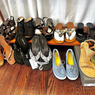 Womens Shoes- Italian Shoe Maker, Nine West, Style & Co (NIB), Clarks (NWT) & more- Sizes 10, 11, 12