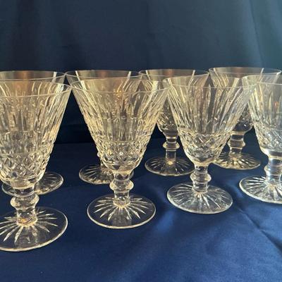 Set Of 8 Waterford Tramore Wine/Water Glasses 