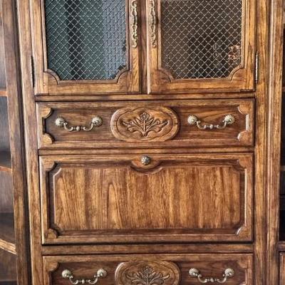 Thomasville Cabinet w/ Pull Down Desk & Drawers