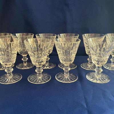 10 Waterford Crystal Maeve Cordial Glasses 4”