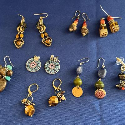 Ladies Earring Lot 