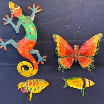 Metal Animal Wall Art 
