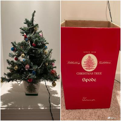 Spode Electric Christmas Tree