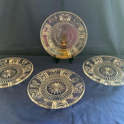 Set Of 4 Millenium Collection Salad Plates 
