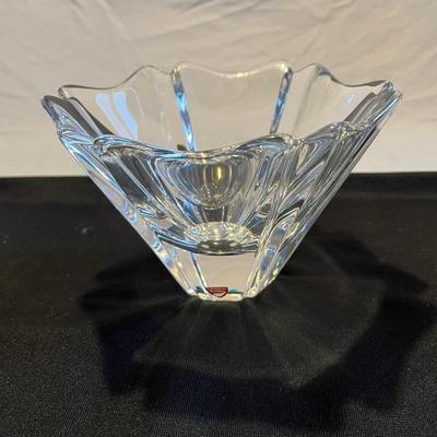 Orrefors Sweden Orion Crystal Bowl