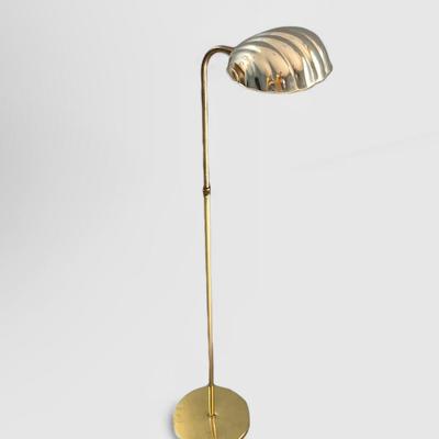 Vintage Post Modern Shell Floor Lamp 