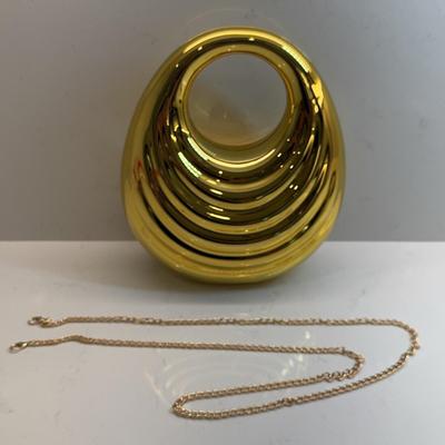 Gold Handbag