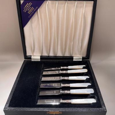 Eales of Sheffield Silver Plated Cutlery Set #2