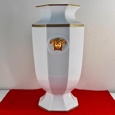 Versace Medusa Porcelain Vase