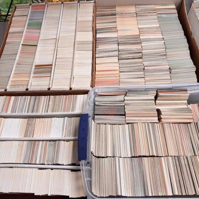 Massive Sports Card Lot Baseball Football Basketball 