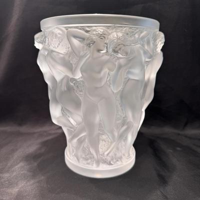 Lalique “Bacchantes” Vase