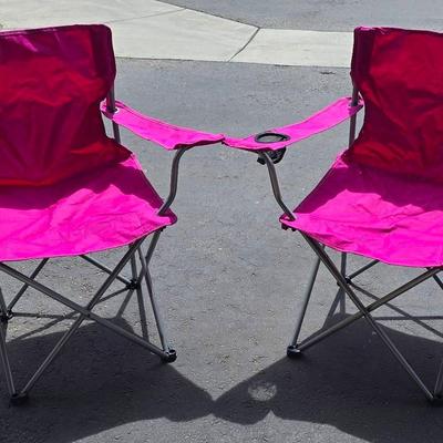Two Ozark Trail Collapsible Chairs