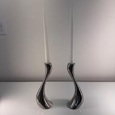 Georg Jensen Cobra Candleholders