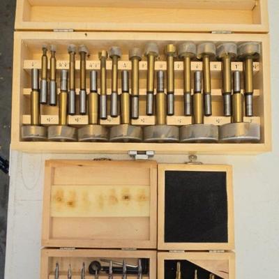 Forstner & Speed Step Cone Drill Bit Lot