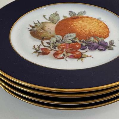 Kuba Porzellan set of 5 plates