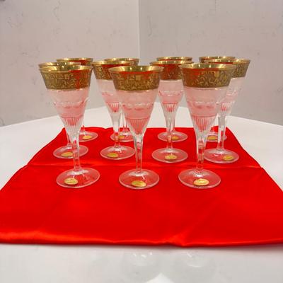 Moser Crystal Cordial Glass set of 11