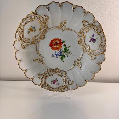 Hand Painted Porcelain Plate