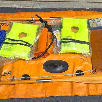 Metzger Tender II Inflatable Boat Lot