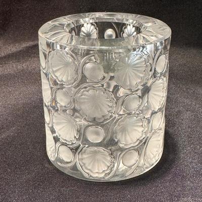 Lalique “Champs-Élysées” Crystal Vase
