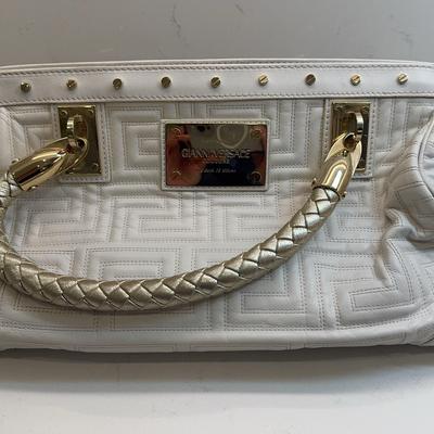 Gianni Versace Leather Handbag 