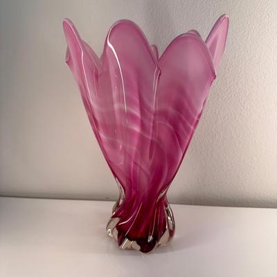 Murano Glass Art Vase