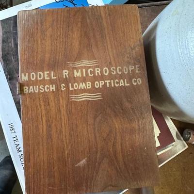 Bosch in Lomb microscope