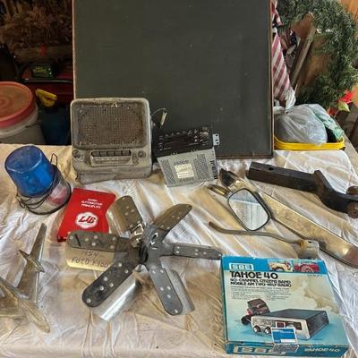 Vintage car parts and accessories