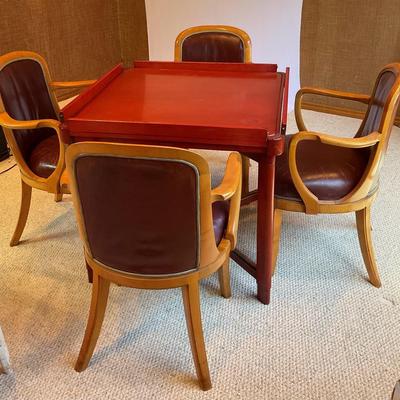 Caronia Ship Cabin Class Sandringham Dining Table And Chairs