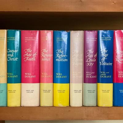 The Story Of Civilization - Series by Will and Ariel Durant