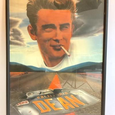 James Dean Poster By Dante 1994
