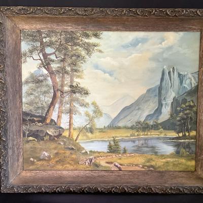 Bierstadt’s “Valley Of The Yosemite” By MaryEllen