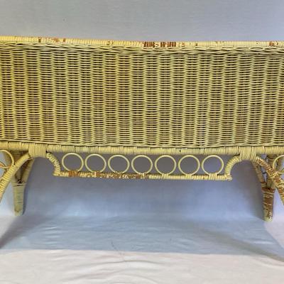 Vintage Wicker Plant Stand -No. 2
