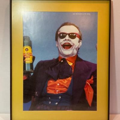  1989 Movie Poster Jack Nicholson As The Joker 