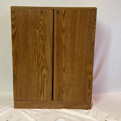 Vintage VHS Tape Storage Cabinet No.2