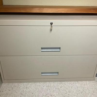 Locking Lateral File Cabinet