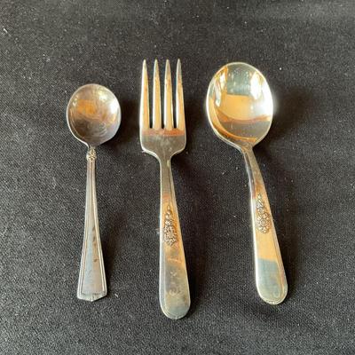 Sterling Silver Baby Spoon And Friend