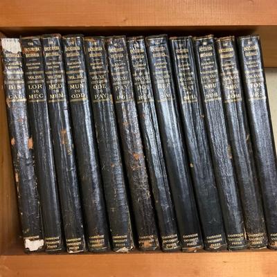 Antique Leather Bound Encyclopedia Brittanica