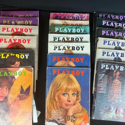 Playboy Magazines 1968