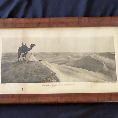 National Geographic Print Of “The Hour Of Prayer In The Sahara Desert”