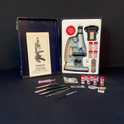 Tasco 80X-1200X Zoom Microscope