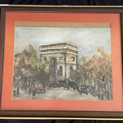 Chalk Of The Arc de Triomphe