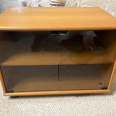 Blonde Media Cabinet