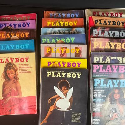 Playboy Magazines 1970-1978