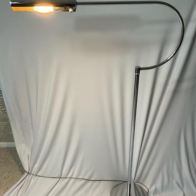 Mid Century Chrome Standing Lamp