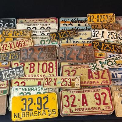 Lots Of License Plates