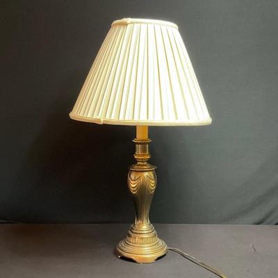 Brass Colored Table Lamp 2