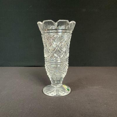 Waterford Georgian Strawberry Footed Flower Vase