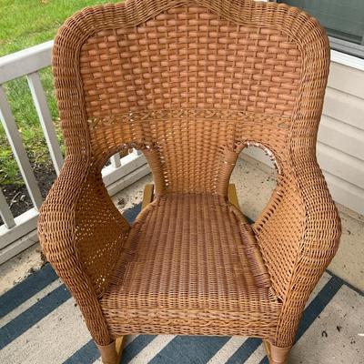 Wicker Rocking Chair