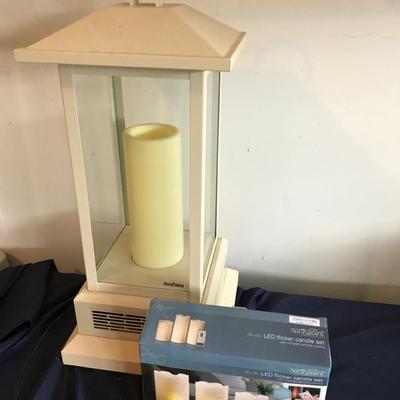 Duraflame Flickering Candle Plus Heater And Three LED Flickering Candles
